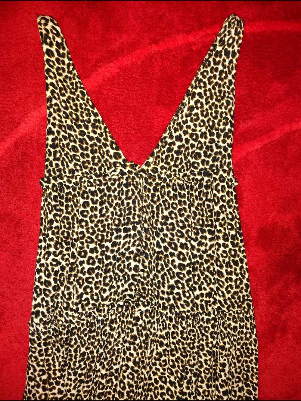 ASOS Leopard Print Midi Dress Sz 0